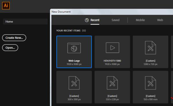 AI鋼筆工具如何畫圓頭線如何讓線頭變成圓弧？